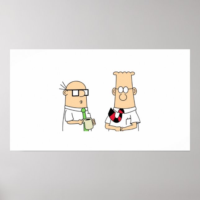 Dilbert Poster (Vorne)