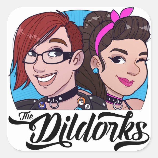 Dildorks Aufkleber (Vorderseite)