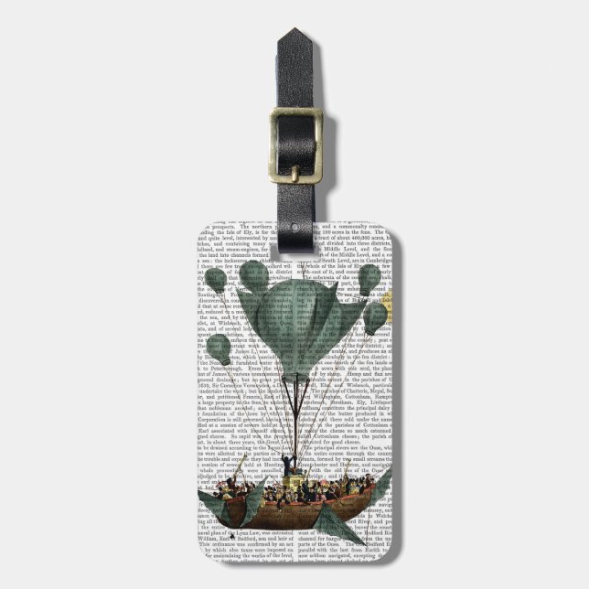 Diligenza Per La Luna 2 Gepäckanhänger (Vorderseite vertikal)