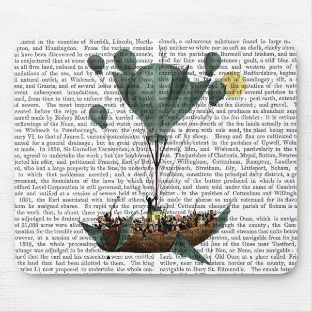 Diligenza Per La Luna 2 Mousepad (Vorne)