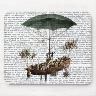 Diligenza und fliegende Kreaturen Mousepad