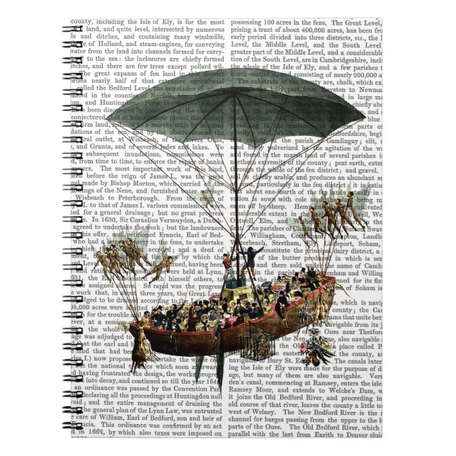 Diligenza und fliegende Kreaturen Notizblock (Vorderseite)