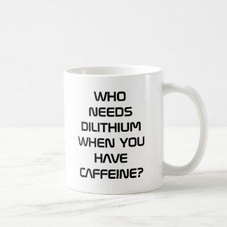 Dilithium Kaffee-Tasse Tasse