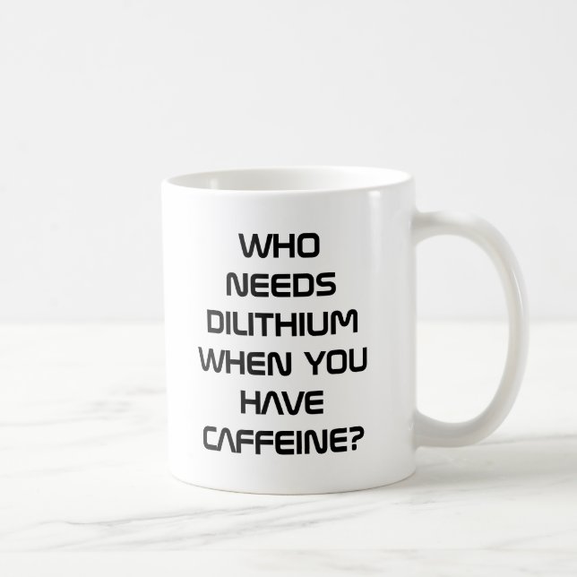 Dilithium Kaffee-Tasse Tasse (Rechts)