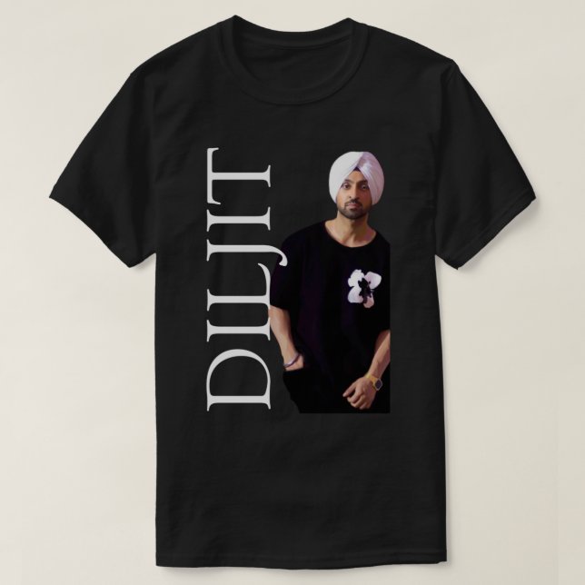 Diljit Desi merch T-Shirt (Design vorne)