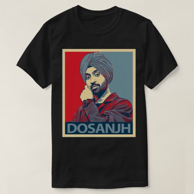 Diljit Dosanjh T-Shirt (Design vorne)