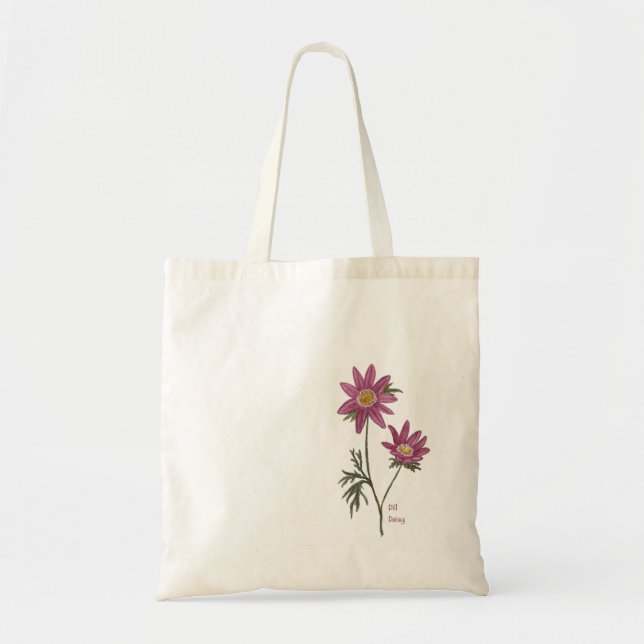 Dill Daisy Tote Bag Tragetasche (Vorne)
