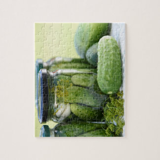 Dill-Gurkenliebhaber-Geschenk Puzzle