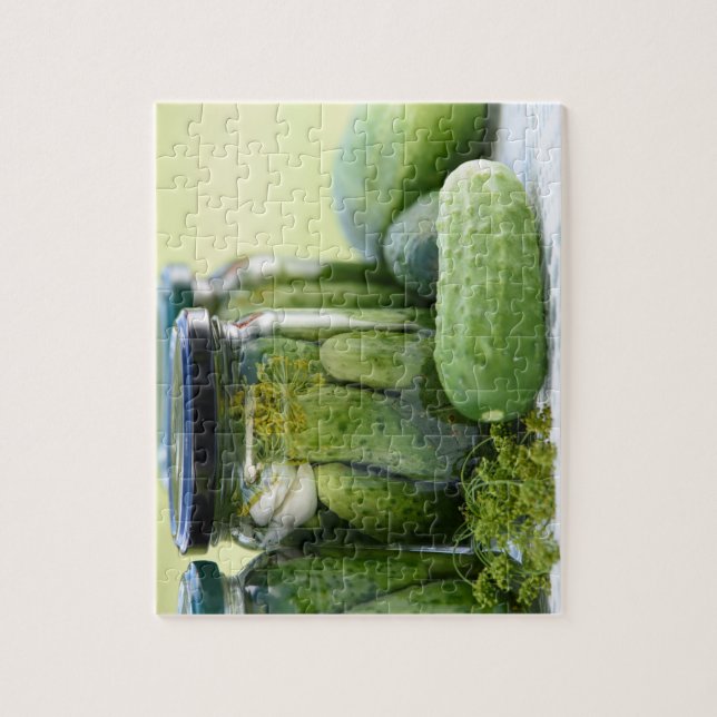 Dill-Gurkenliebhaber-Geschenk Puzzle (Vertikal)
