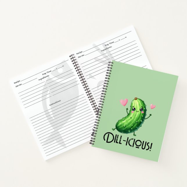 Dill-icious Notizbuch (Innenseite)