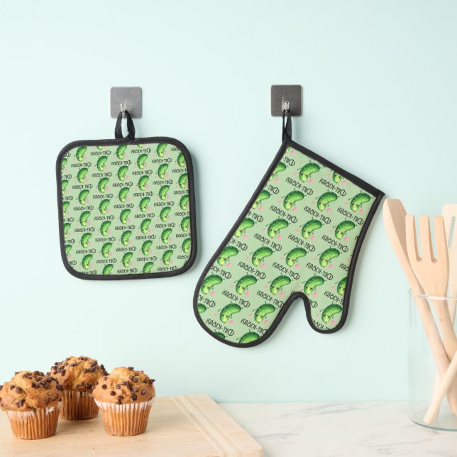 Dill-icious Ofenhandschuh & Topflappen-Set (Insitu (Hängend))