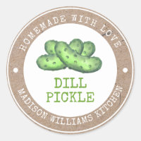 Dill Pickle Homemade mit Liebe auf Imitate Kraft P