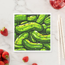 Dill Pickle Serviette