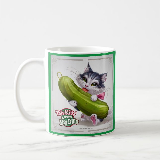 Dill Pickle Tasse (Links)