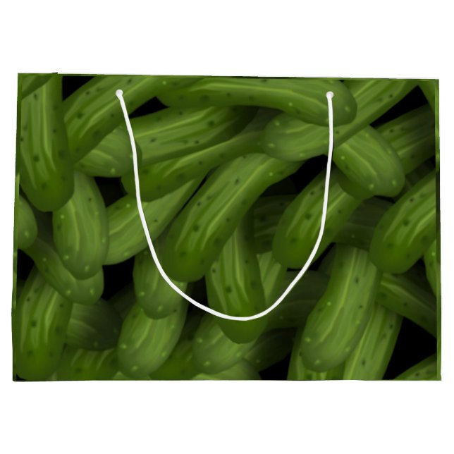 Dill Pickles Große Geschenktüte (Rückseite)