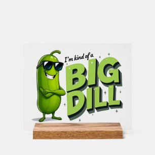 Dill Pickles Lovers Gift - Funny Cartoon Designs Acrylschild