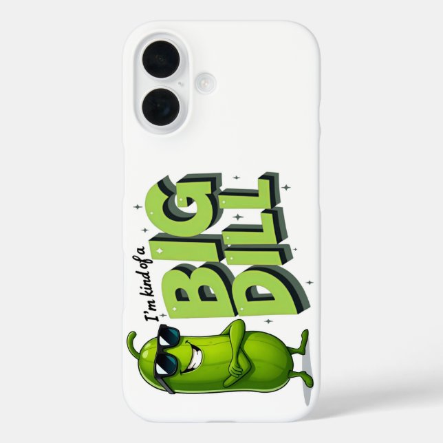 Dill Pickles Lovers Gift - Funny Cartoon Designs Case-Mate iPhone Hülle (Rückseite)