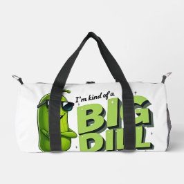 Dill Pickles Lovers Gift - Funny Cartoon Designs Duffle Bag