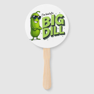 Dill Pickles Lovers Gift - Funny Cartoon Designs Fächer