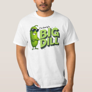 Dill Pickles Lovers Gift - Funny Cartoon Designs T-Shirt