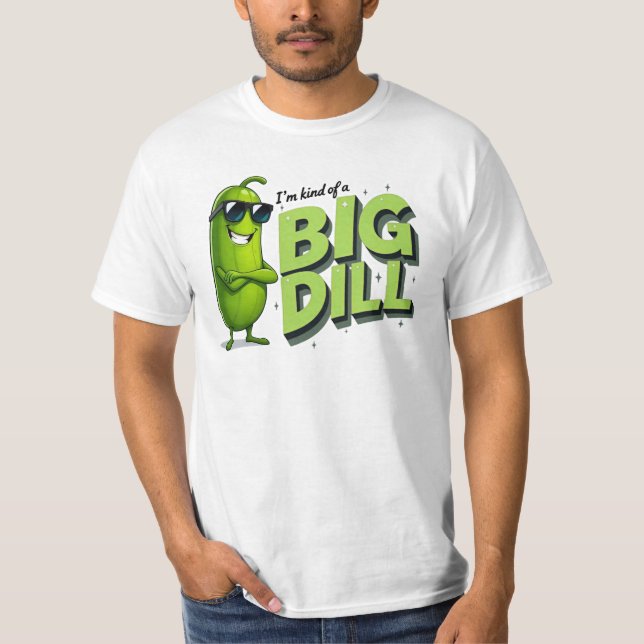 Dill Pickles Lovers Gift - Funny Cartoon Designs T-Shirt (Vorderseite)