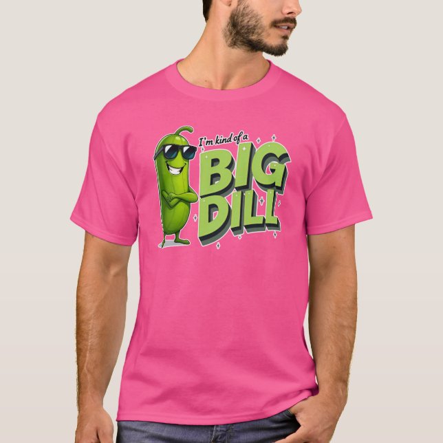 Dill Pickles Lovers Gift - Funny Cartoon Designs T-Shirt (Vorderseite)