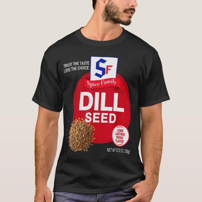 Dill Seed Halloween Sce Costume Group Matching  T-Shirt (Vorderseite)
