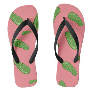Dill with it Design - Erwachsene Flip Flops, breit Flip Flops
