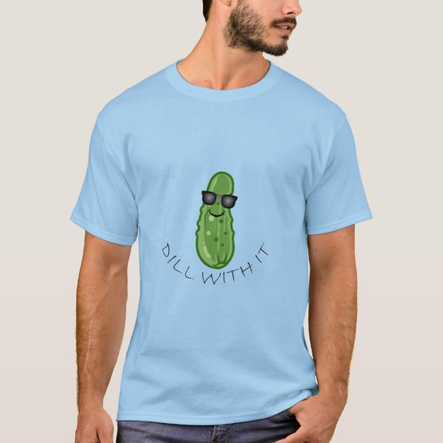 Dill with It Design - Men's Basic T - Shirt (Vorderseite)