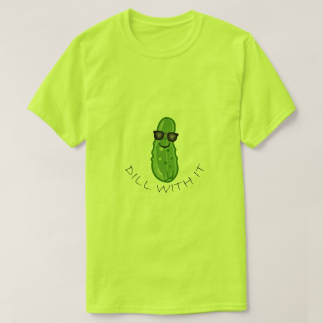 Dill with It Design - Men's Basic T - Shirt (Design vorne)