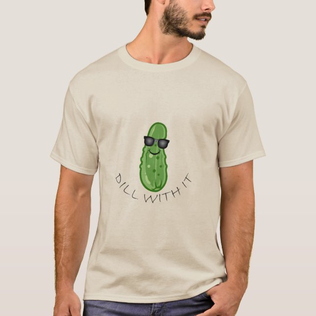 Dill with It Design - Men's Basic T - Shirt (Vorderseite)