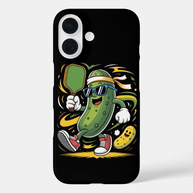 Dillgurke spielt Pickleball Case-Mate iPhone Hülle (Rückseite)