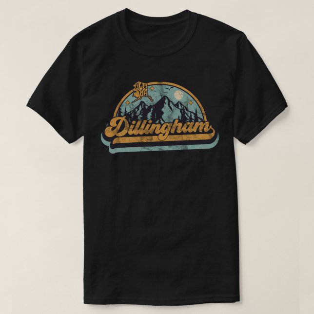 Dillingham, Alaska T-Shirt (Design vorne)