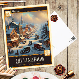 Dillingham, Alaska | Vintage Postkarte