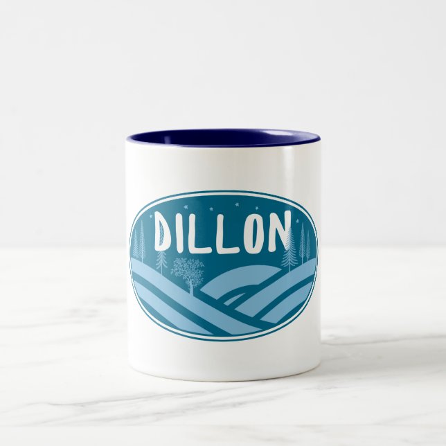 Dillon Colorado Außenbereich Zweifarbige Tasse (Mittel)