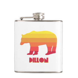 Dillon Colorado Rainbow Bear Flachmann
