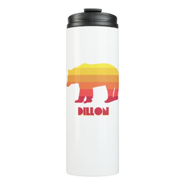 Dillon Colorado Rainbow Bear Thermosbecher (Vorderseite)