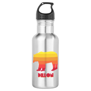 Dillon Colorado Regenbogenbär Edelstahlflasche