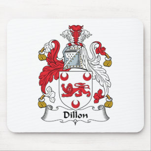 Dillon Familienwappen Mousepad
