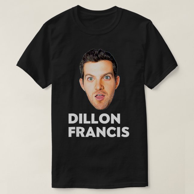 Dillon Francis Face  T-Shirt (Design vorne)