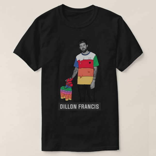 Dillon Francis Sticker.png T-Shirt (Design vorne)