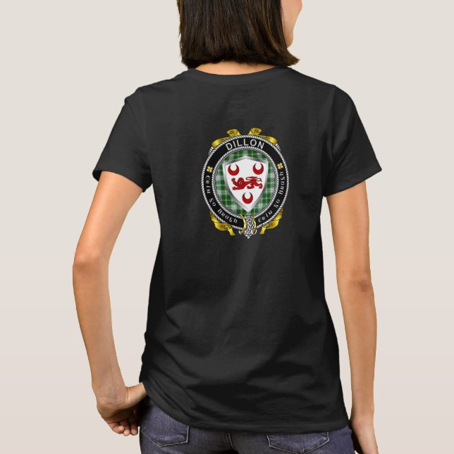 Dillon Irish Shield Women's T - Shirt (Rückseite)