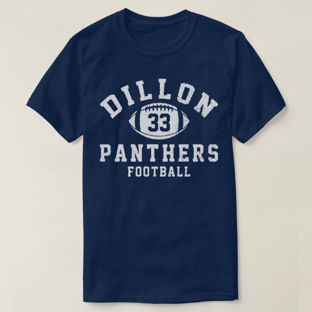 Dillon Panthers Tim Riggins 33 Vintag T-Shirt (Design vorne)