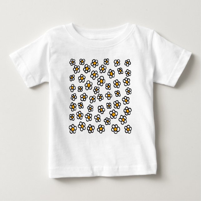 Dillon's Daisies Baby T-shirt (Vorderseite)