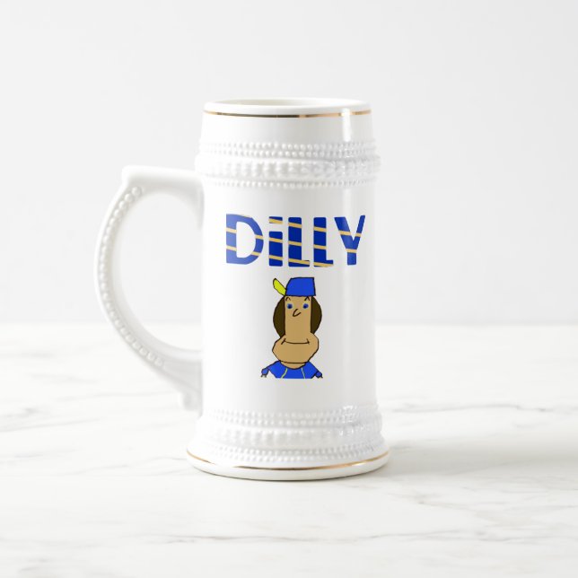 Dilly Bierkrug Bierglas (Links)
