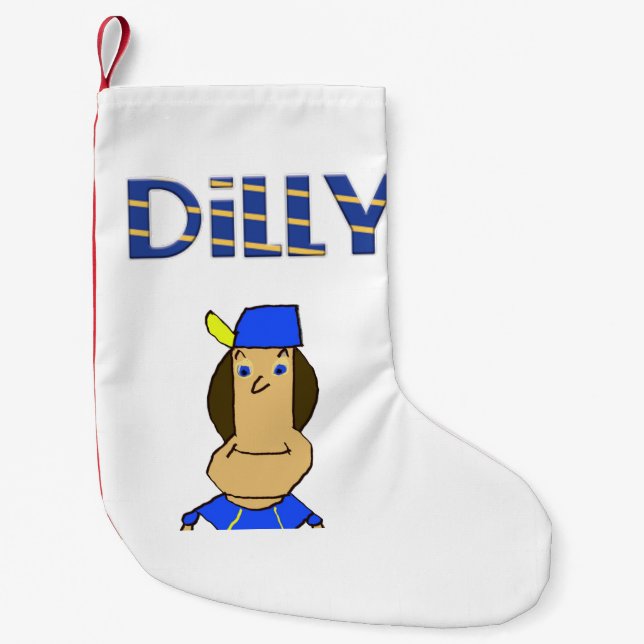 Dilly Christmas Strumpf Kleiner Weihnachtsstrumpf (Vorderseite)