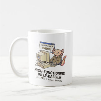 Dilly Dallier Axolotl Tasse - Mexikanischer gehend