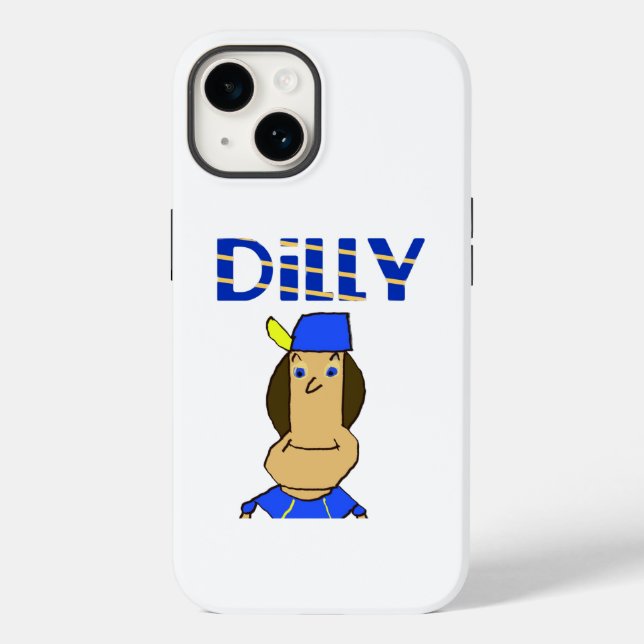 Dilly iPhone 14 Telefongehäuse Case-Mate iPhone Hülle (Rückseite)