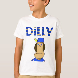 Dilly Kid's All In One T-Shirt Weiß
