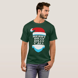 DillyDilly Yall Weihnachtsmannmütze-Weihnachten T-Shirt